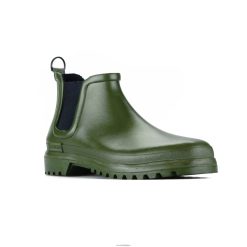 botte chelsea 517 vert HNJ8BP191 Novesta bottes en caoutchouc