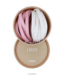 lacets coton 10 blanc/03 ruz HNJ8BP311 Novesta accessoires