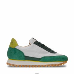 marathon run.trail wht-grn/ylw HNJ8BP113 Novesta baskets