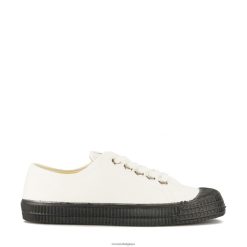 s.m.10 blanc/615 noir HNJ8BP55 Novesta baskets