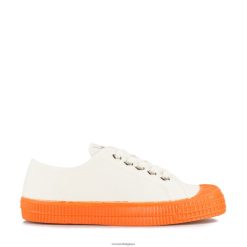 s.m.10 blanc/840 orange HNJ8BP57 Novesta baskets