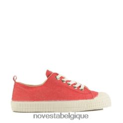 s.m. jap.denim rouge HNJ8BP280 Novesta chaussures végétaliennes
