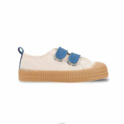 s.m.kid vel. 99bg-bleu/003trnsp HNJ8BP241 Novesta chaussures végétaliennes
